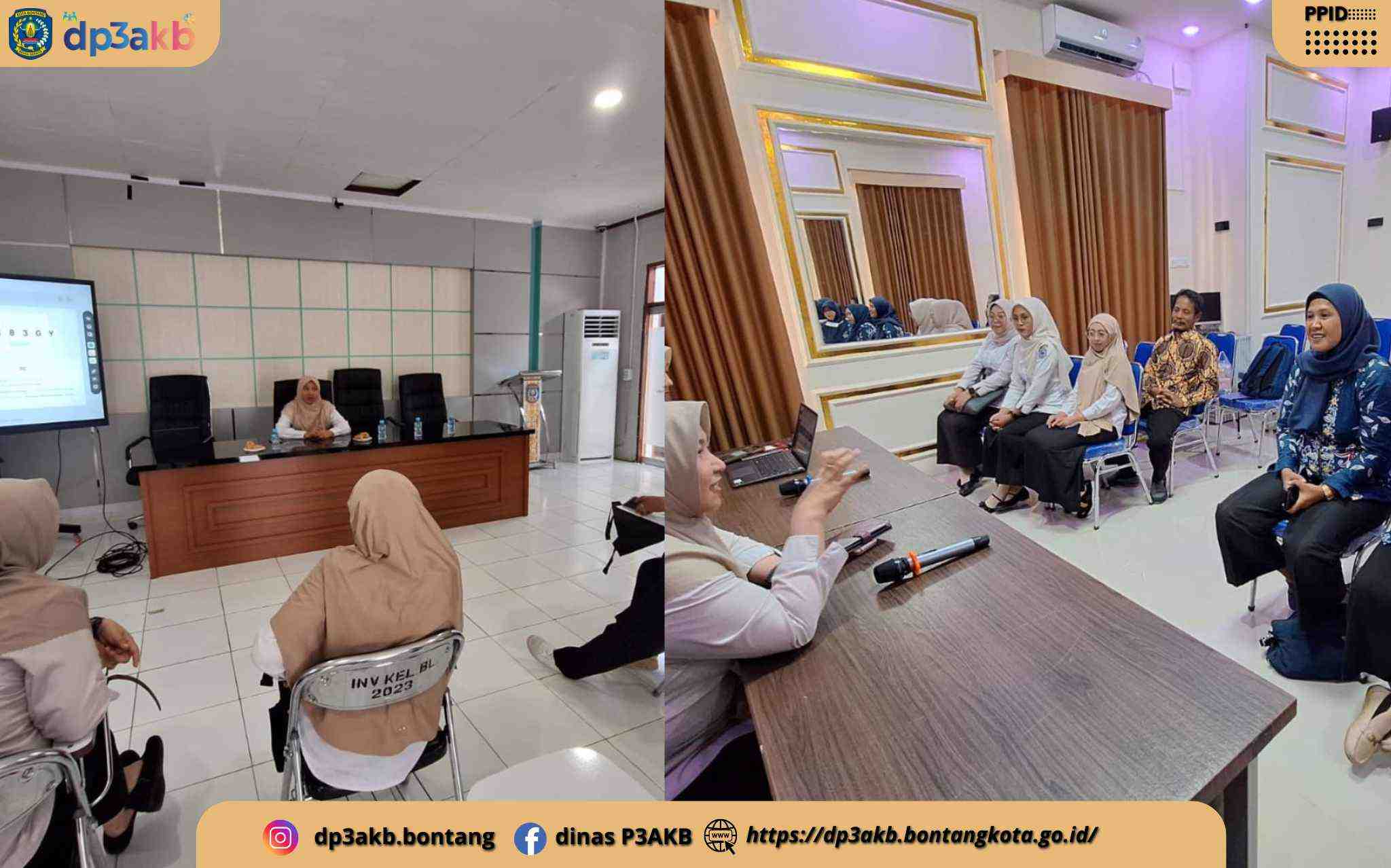 DP3AKB Lanjutkan Monitoring dan Evaluasi Program RDK di Empat Kelurahan